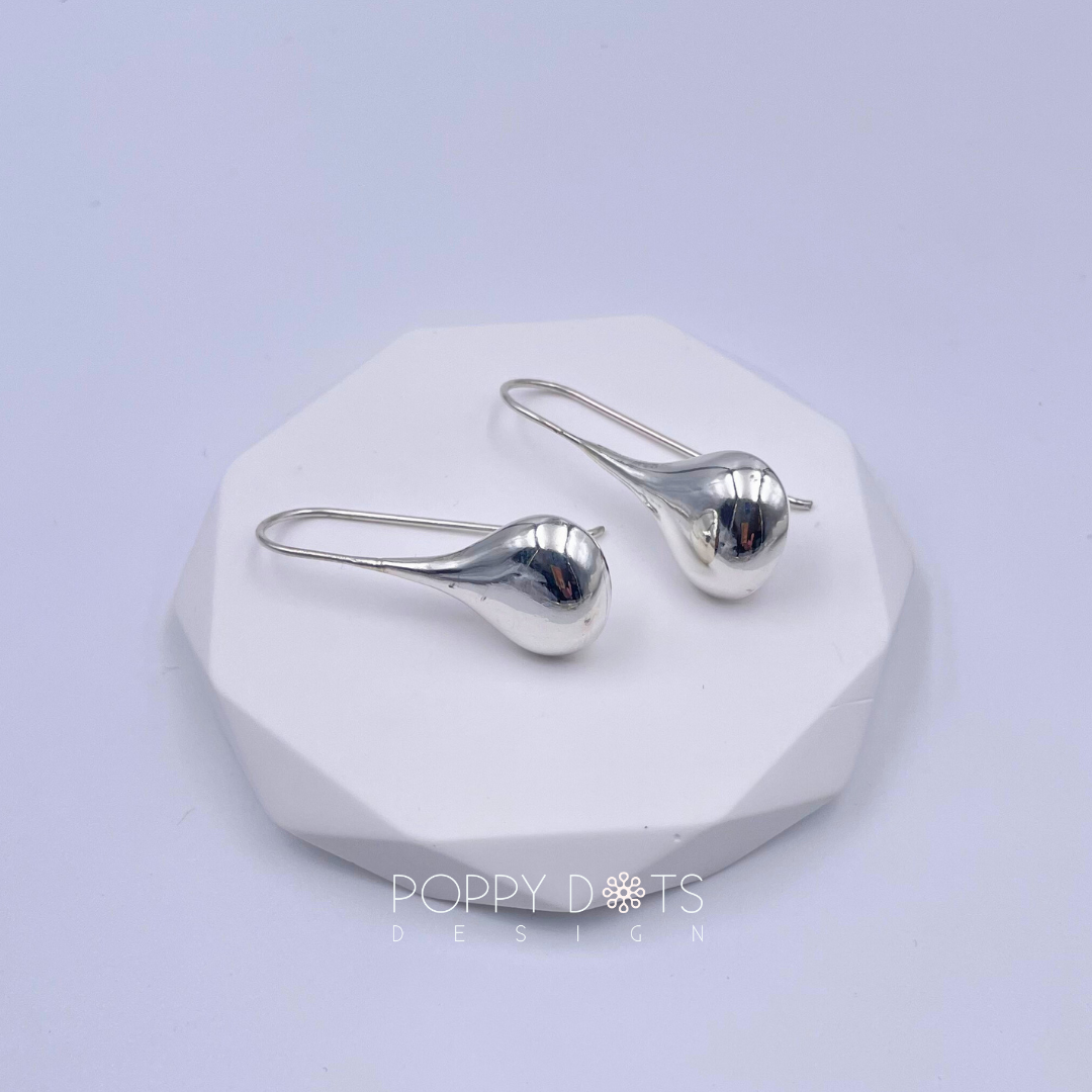 Sterling Silver Classic Drop Earrings
