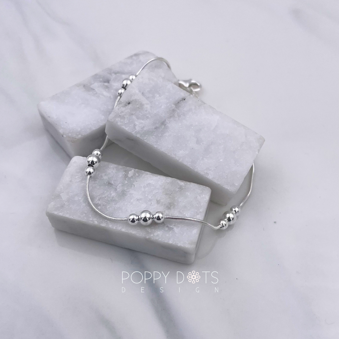 Sterling Silver Ball Bracelet