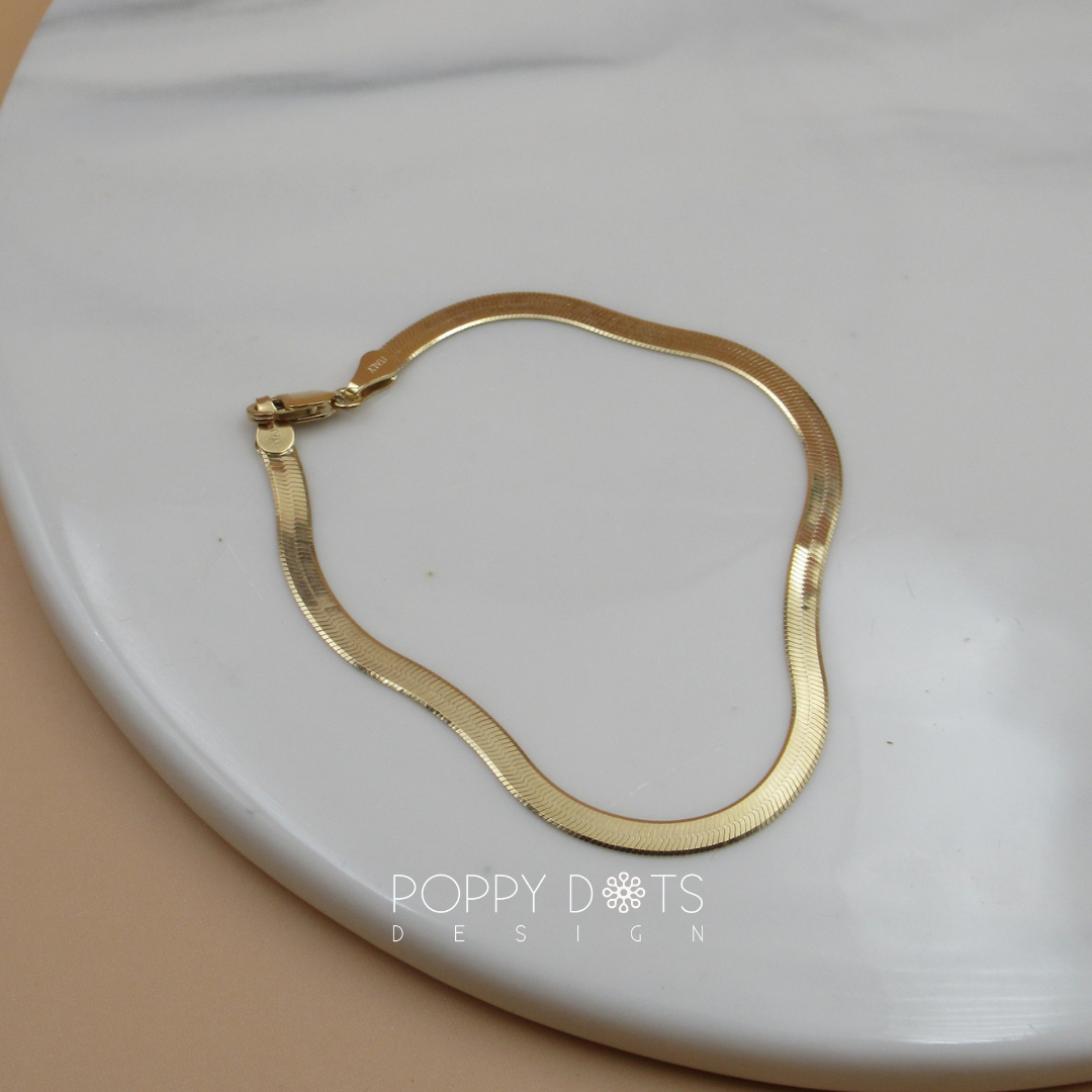 Sterling Silver Gold Plated Magical Bracelet