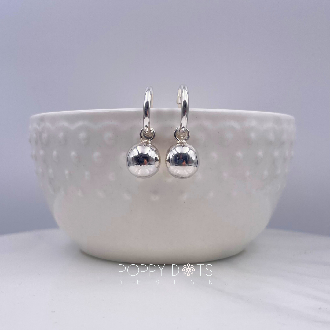 Sterling Silver Pretty Woman Hoops