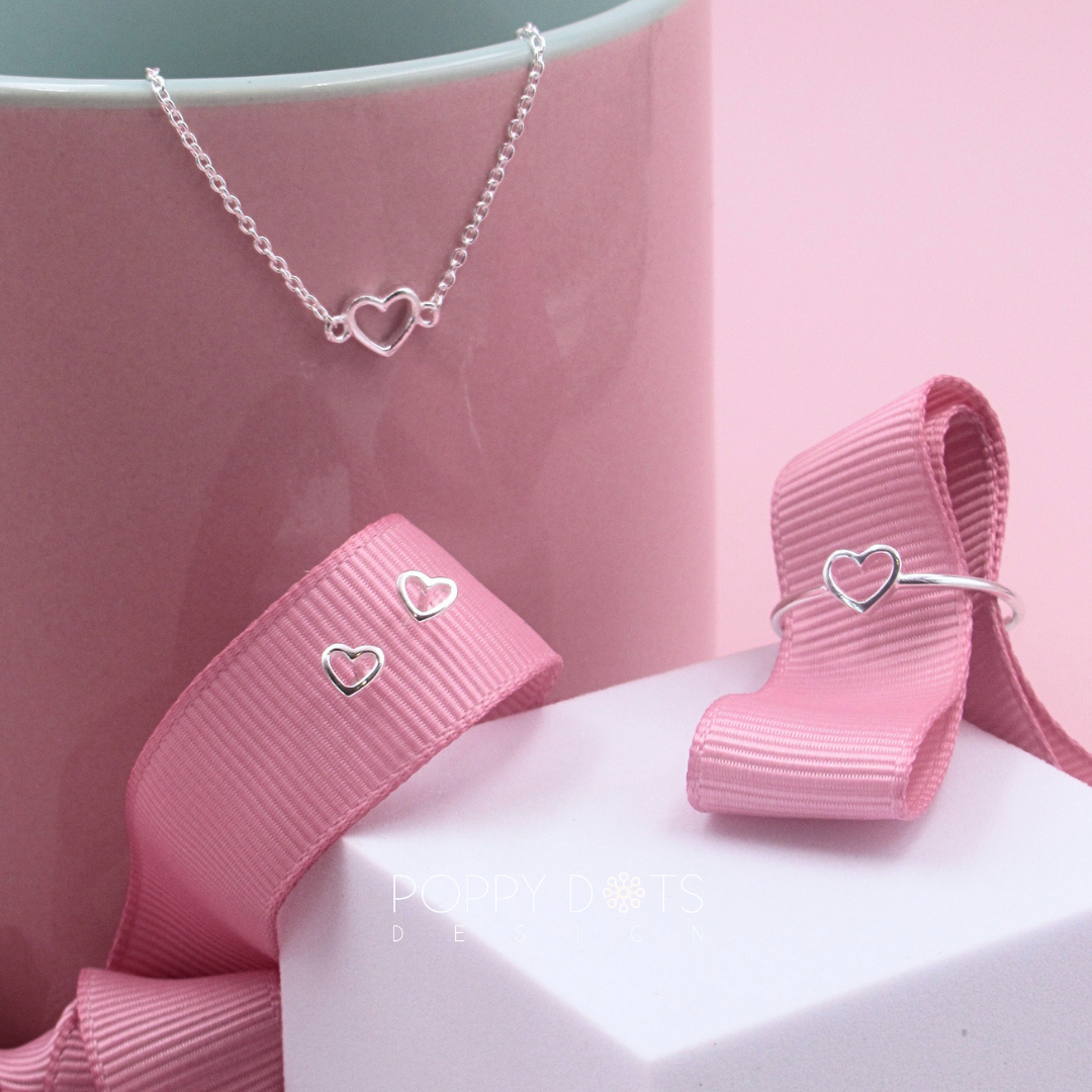 Sterling Silver Sweet Heart Ring