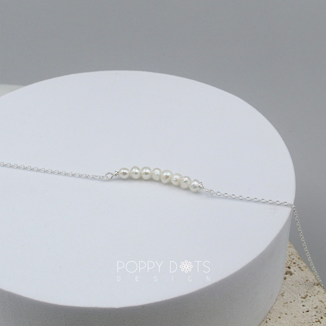 Sterling Silver Sweet Pearl Bracelet