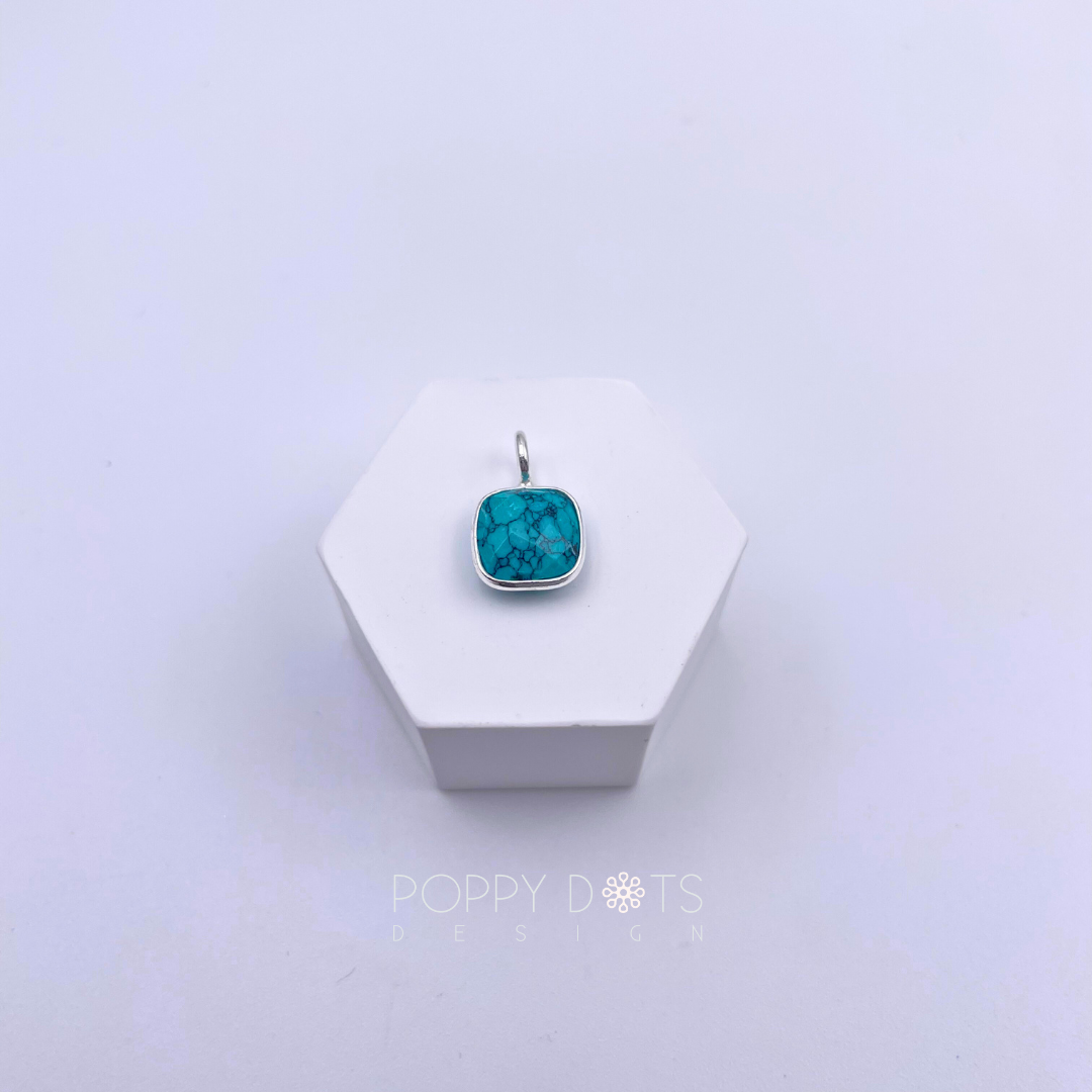Sterling Silver Turquoise Pendant