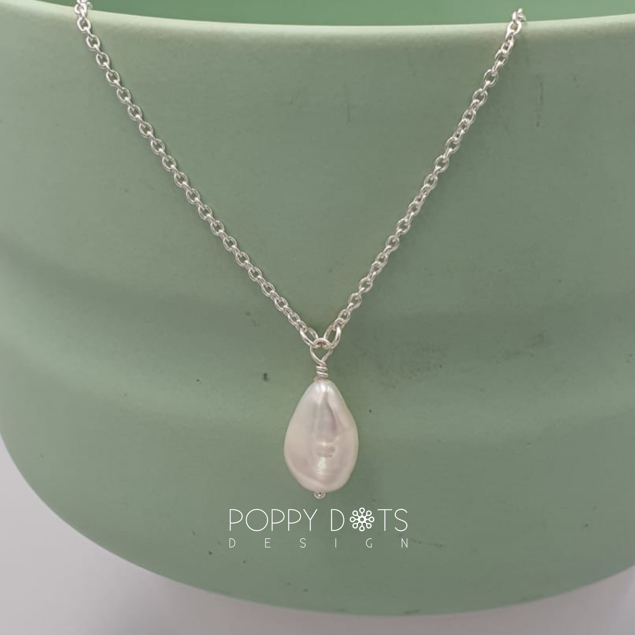Sterling Silver Freshwater Pearl Necklace