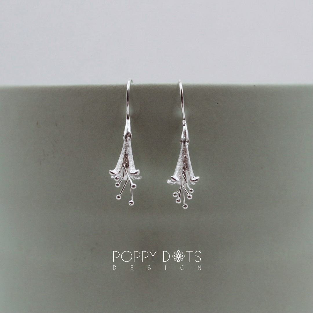 Sterling Silver Moon Lillies