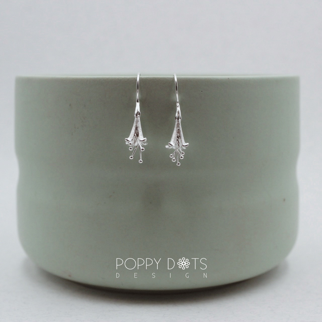 Sterling Silver Moon Lillies