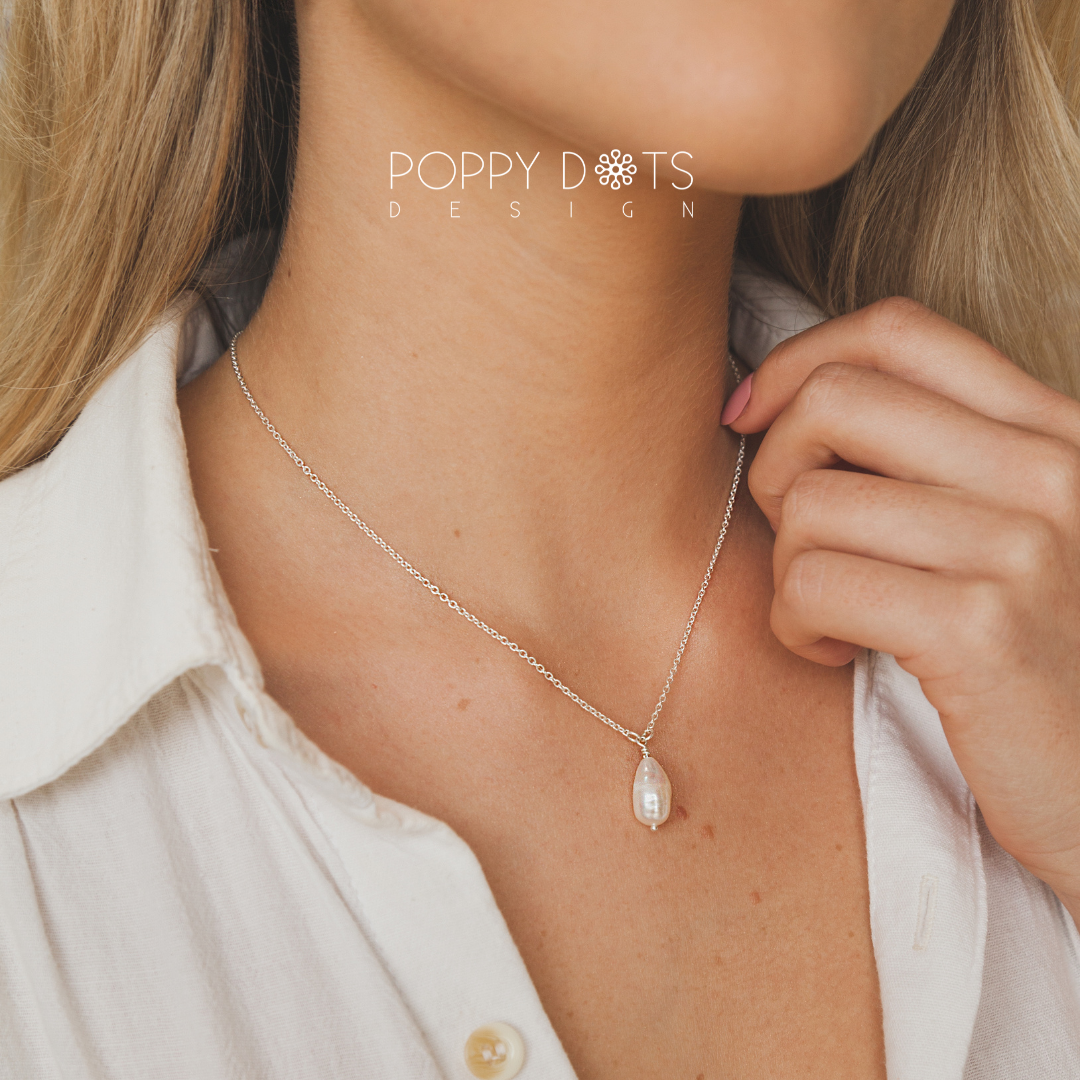 Sterling Silver Freshwater Pearl Necklace