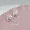 Sterling Silver Lily Earrings