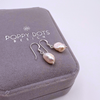 Sterling Silver Freshwater Potato Pearl Earrings