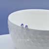 Sterling Silver Claw Set Oval Tanzanite Studs (0.34ct)