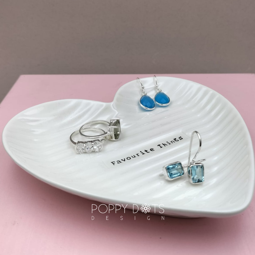 Ceramic Favourite Things Heart container