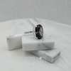 Load image into Gallery viewer, Luxurious Sterling Silver Oval Mystic Topaz Ring