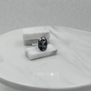 Luxurious Sterling Silver Oval Mystic Topaz Ring