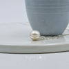 Sterling Silver Fleur Freshwater Pearl Pendant