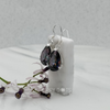 Luxurious Sterling Silver Mystic Topaz Teardrop Earrings