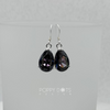 Luxurious Sterling Silver Mystic Topaz Teardrop Earrings