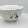 Luxurious Sterling Silver Oval Lemon Quartz Earrings