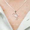 Sterling Silver Africa Protea Pendant