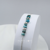 Sterling Silver Arty Turquoise Bracelet