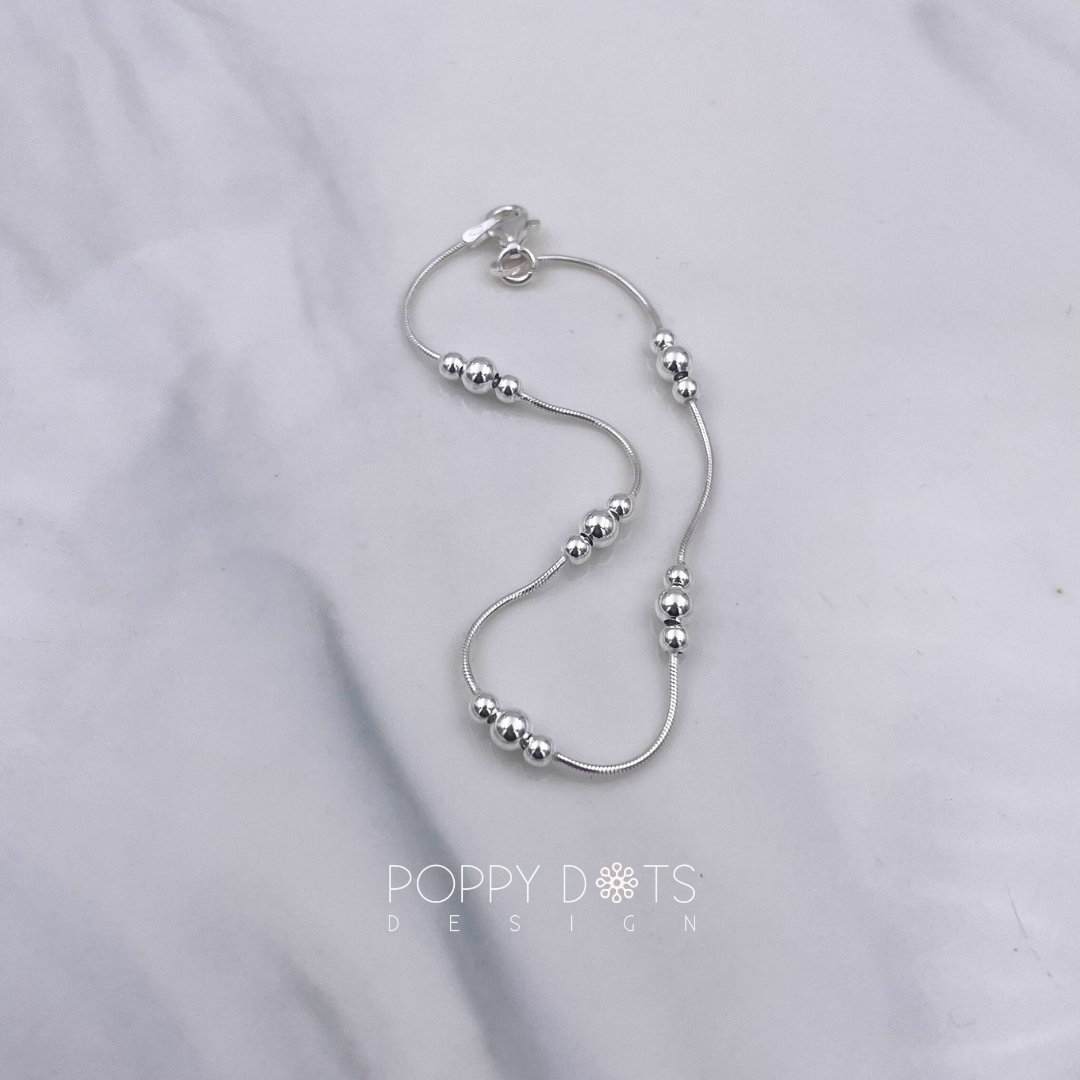 Sterling Silver Ball Bracelet