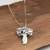 Sterling Silver Boabab Tree Pendant