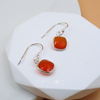 Sterling Silver Carnelian Earrings