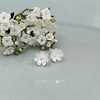 Sterling Silver Cherry Blossom Studs