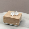 Sterling Silver Cherry Blossom Studs