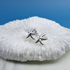 Sterling Silver Classic Starfish Stud Earrings