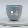 Sterling Silver Classico Pearl Drop Earrings