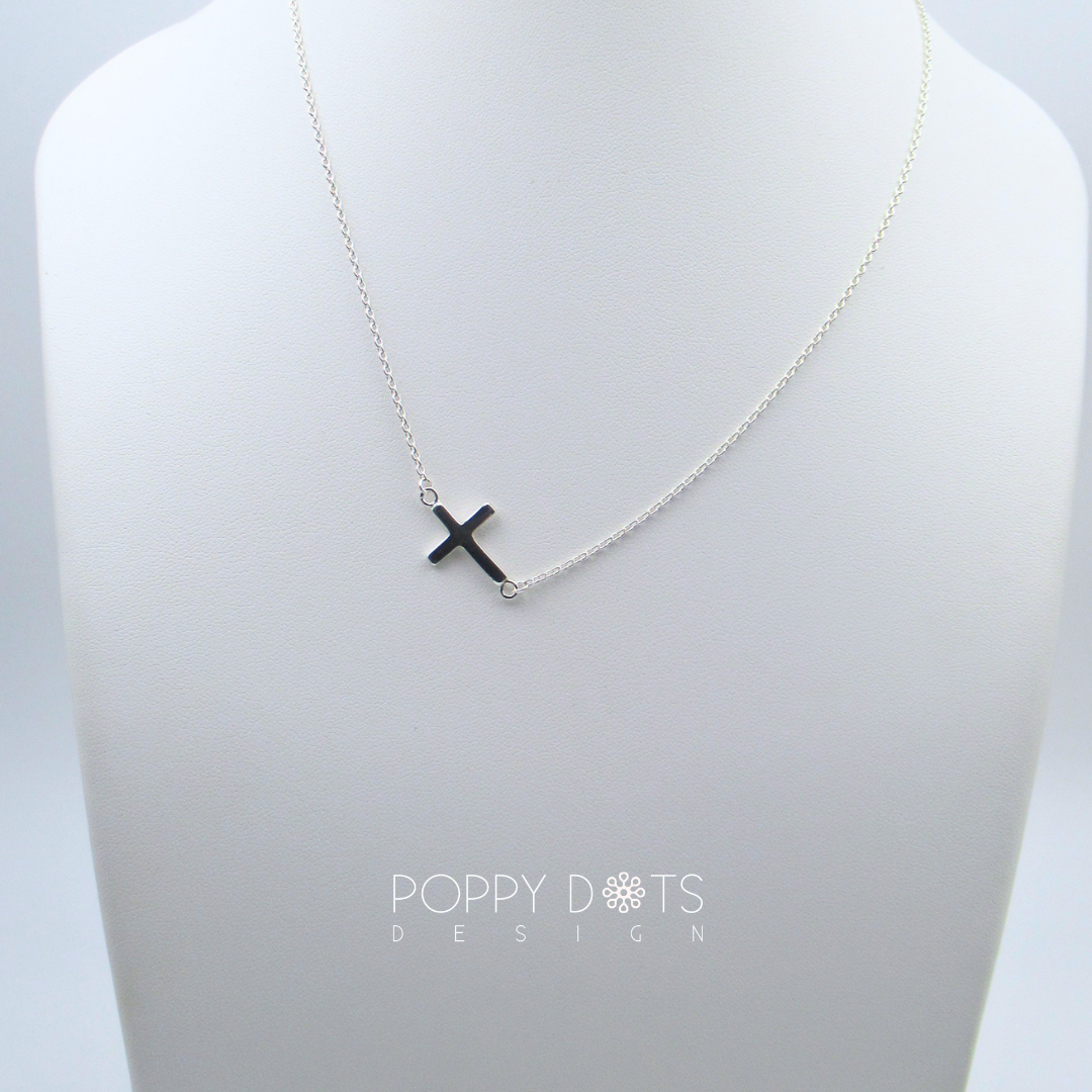 Sterling Silver Cross Necklace
