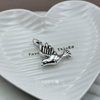 Sterling Silver Chunky Dove Pendant