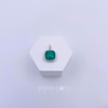Sterling Silver Emerald Pendant