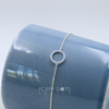 Sterling Silver Eternity Circle Bracelet