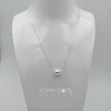 Load image into Gallery viewer, Sterling Silver Floating Ball Necklace