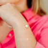 Sterling Silver Floating Freshwater Pearl Bracelet