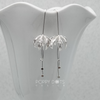 Sterling Silver Lily Earrings