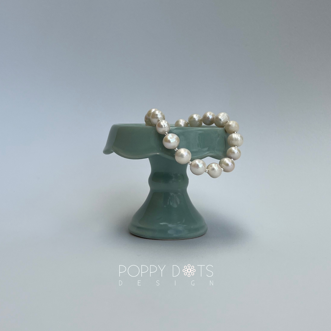 Sterling Silver Classic Freshwater Pearl Bracelet