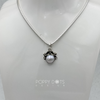 Load image into Gallery viewer, Sterling Silver Frilly Pearl Pendant