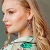 Sterling Silver Labradorite Chandelier Earrings