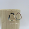 Sterling Silver Chunky Modern Earrings