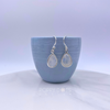 Sterling Silver Moonstone Drop Earrings
