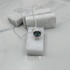 Sterling Silver Oval Mystic Topaz Pendant