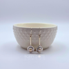 Sterling Silver Long Cab Pearl Earrings