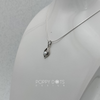 Sterling Silver Petite Drop Pearl Pendant