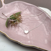 Sterling Silver Petite Heart Necklace