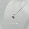 Sterling Silver Petite Heart Pearl Pendant