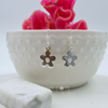 Sterling Silver Polished Daisy Earrings