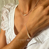 Sterling Silver Quintet Pearl Necklace