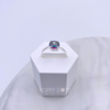 Sterling Silver & Round Mystic Topaz Ring (7 mm)